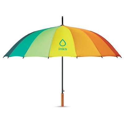 Paraguas multicolor automático - Foto 5