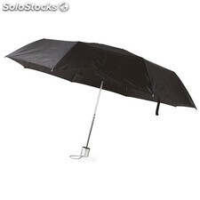 Paraguas plegable con funda negro