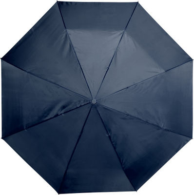 Paraguas plegable con mango de plástico efecto madera - Foto 3