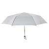 Paraguas plegable cromo gris