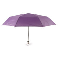 Paraguas plegable cromo lila - GS3962