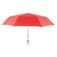 Paraguas plegable cromo rojo - GS3964