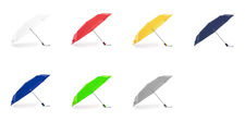Paraguas plegable de 8 paneles de poliéster 190T