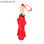 Paraguas plegable khasi rojo ROUM5610S160 - Foto 5