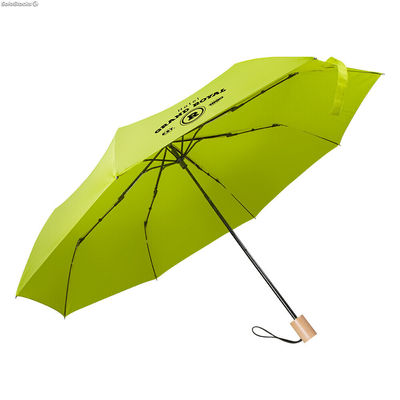 Paraguas rpet plegable puck - Foto 3