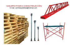 Parales metalicos, andamios, cerhcas, equipo para construcción