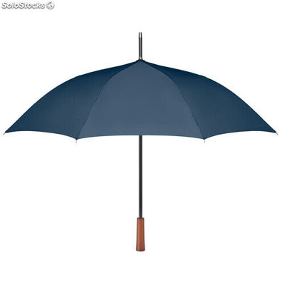 Parapluie 23 &quot; manche en bois. bleu MIMO9601-04