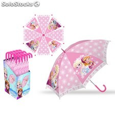 Parapluie Automatique 46cm la reine des neiges - (Présentoir de 20)