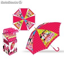 Parapluie Automatique 46cm MINNIE - (Présentoir de 20)