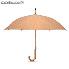 Parapluie en liège de 25 &quot; beige MIMO6494-13