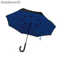 Parapluie fermeture réversible bleu royal MIMO9002-37