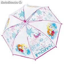 Parapluie Manuel 42cm la reine des neiges - Transparent