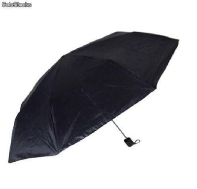 Parapluie pliant noir - Photo 2