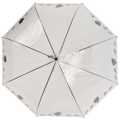 Parapluie transparent &amp;quot;oiseaux sur un fil&amp;quot; Esschert Design TP166 - Photo 2