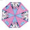 Parasol automatyczny Minnie Mouse Lucky Niebieski Różowy ( 84 cm) - 3