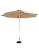 Parasol Belice 3m + base de cemento Sido