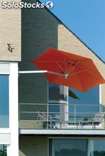 Parasol ogrodowy na balkon lub taras średnica 270 cm z wysięgnikiem 185 cm
