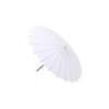 Parasol papel bambú blanco