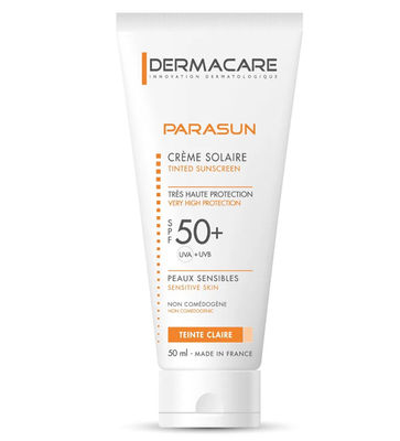 Parasun Crème Solaire Très Haute Protection - Teinte Clair - 50 ml - SPF 50+