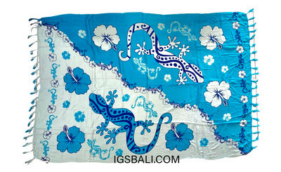 Pareos imprimes batik en stock Bali Indonesie