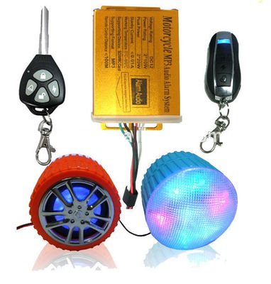 parlante de moto alarma vehículo anti-robo MP3 USB FM radio MP3-08