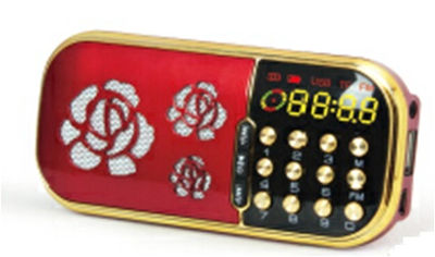 parlante portatil bocina MP3 USB TF FM radio bateria recargable Q63