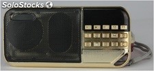 parlantes portatiles bocinas mini USB SD speaker MP3 TF FM recargable B819
