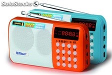 parlantes portatiles bocinas mini USB SD speaker MP3 TF FM recargable B823