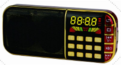 parlantes portatiles MP3 USB TF FM radio c/ bateria recargable Q70