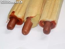 Parówka do hot dogów bez osłonki