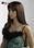 parrucca marrone liscia con frangia - Foto 4