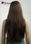 parrucca marrone liscia con frangia - Foto 5
