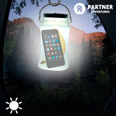 Partner Adventures Silikon-Solar-LED-Flasche