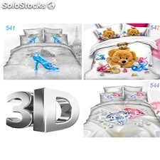 Parure de lit 3d