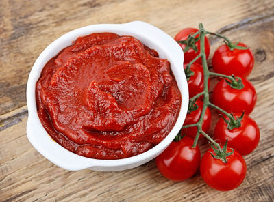 pasta de tomate de alta calidad