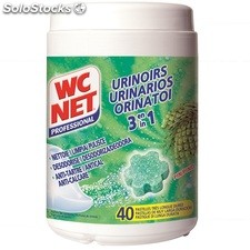 Pastilles urinoir 3 en 1 wc net - pastilles urinoir 3 en 1 wc net boîte 40