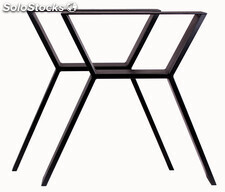 Patas doble trapecio mesa comedor escritorio