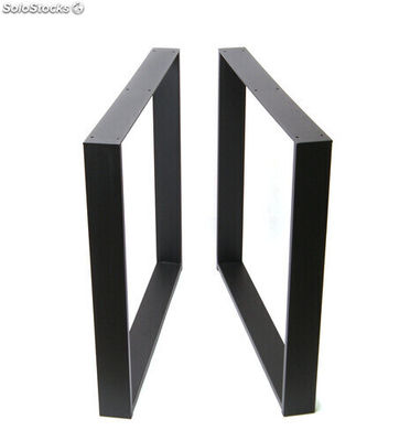 Patas hierro mesa rectangulares 71x58cm - Foto 4