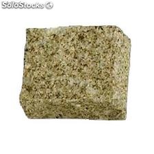 Pave granit gris-beige 8/10 Ep.4/6cm 6 f brutes (24m /caisse-81u/m )