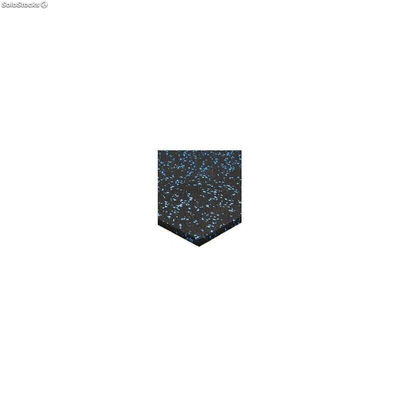 Pavimento sport negro 4mm con particulas azules densidad: 980 kg/M3 novedad 2023 - Foto 2