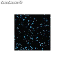 Pavimento sport negro 8 mm con particulas azules densidad: 980 kg/M3 novedad