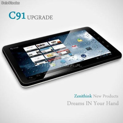 Pc Zenithink c91 AMLogic Tab. z systemem Android 4.0, z pojemnościowym ekranem
