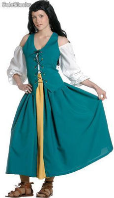 Peasant woman medieval costume