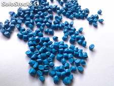 Pebd Reciclado Peletizado de colour azul