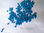 Pebd ritrattato Granello di colore blu - Foto 2