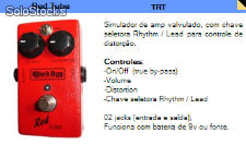 Pedal ( Red Tube) Power Distortion com Chave