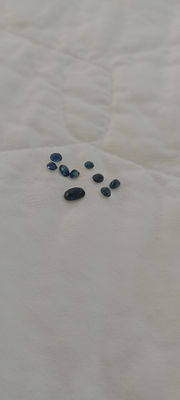 Pedra preciosa Safira Azul irã - Foto 2