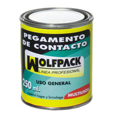 Pegamento Contacto Wolfpack 250 ml.