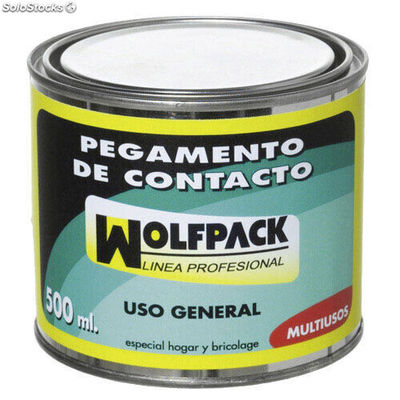 Adhesivo de Contacto Bricofan 500 ml, Pegamento universal multiusos