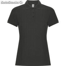 Pegaso woman premium polo shirt s/l dark lead ROPO66440346 - Photo 3